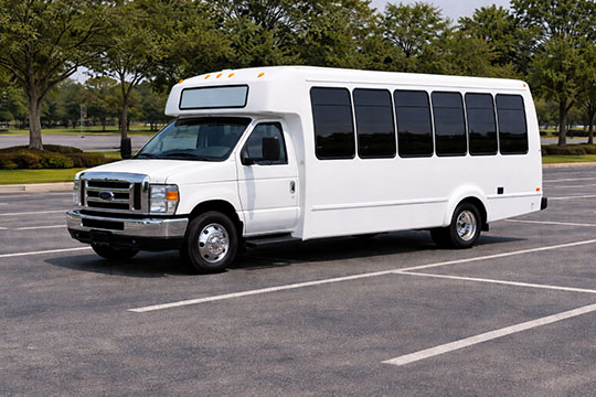 20-passenger minibus rental Merced TX